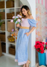 Citron Linen Blue | Mom