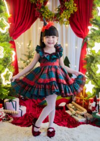 Eloisa | Plaid Green