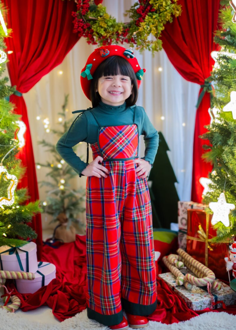 Romper & Top | Plaid