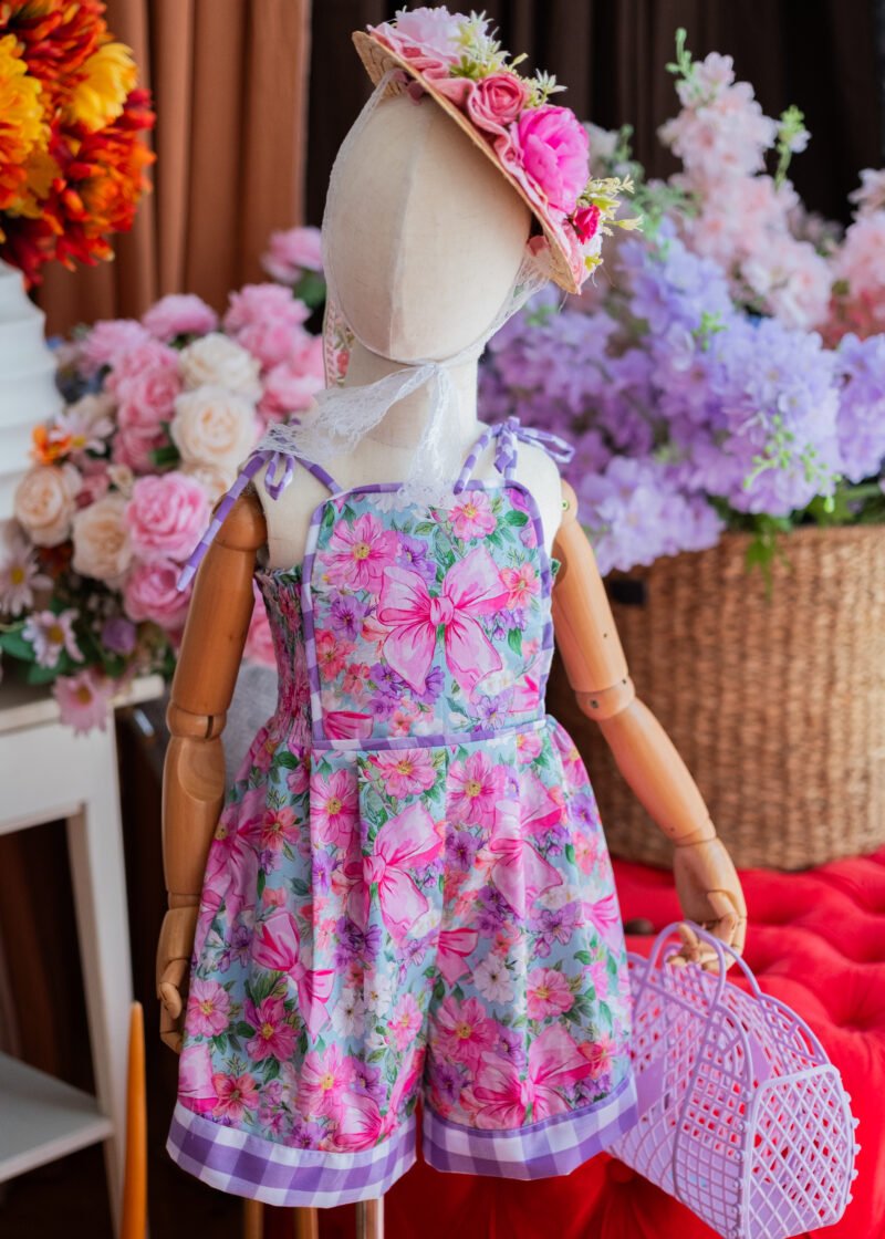 Citron Short | Bow and Petals